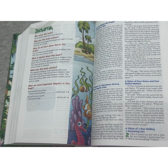 Nirv Adventure Bible for Early Readers By Lawrence O. Richards Hardcover 2014 - Picture 5 of 10